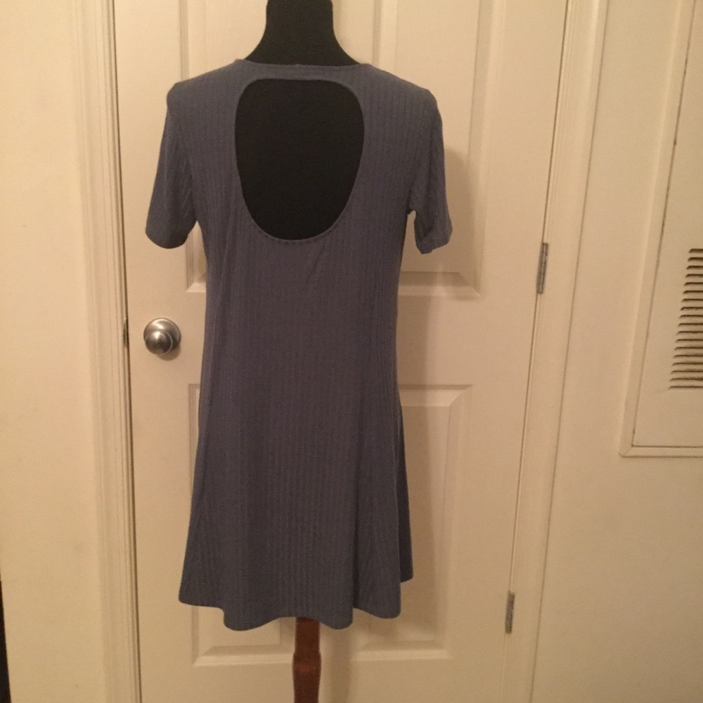 Open back dress